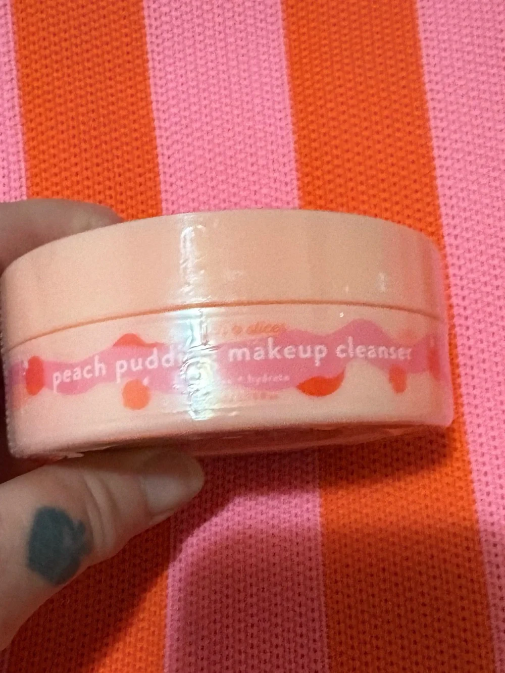 Peach Pudding Makeup Cleanser - Peach Slices Brand